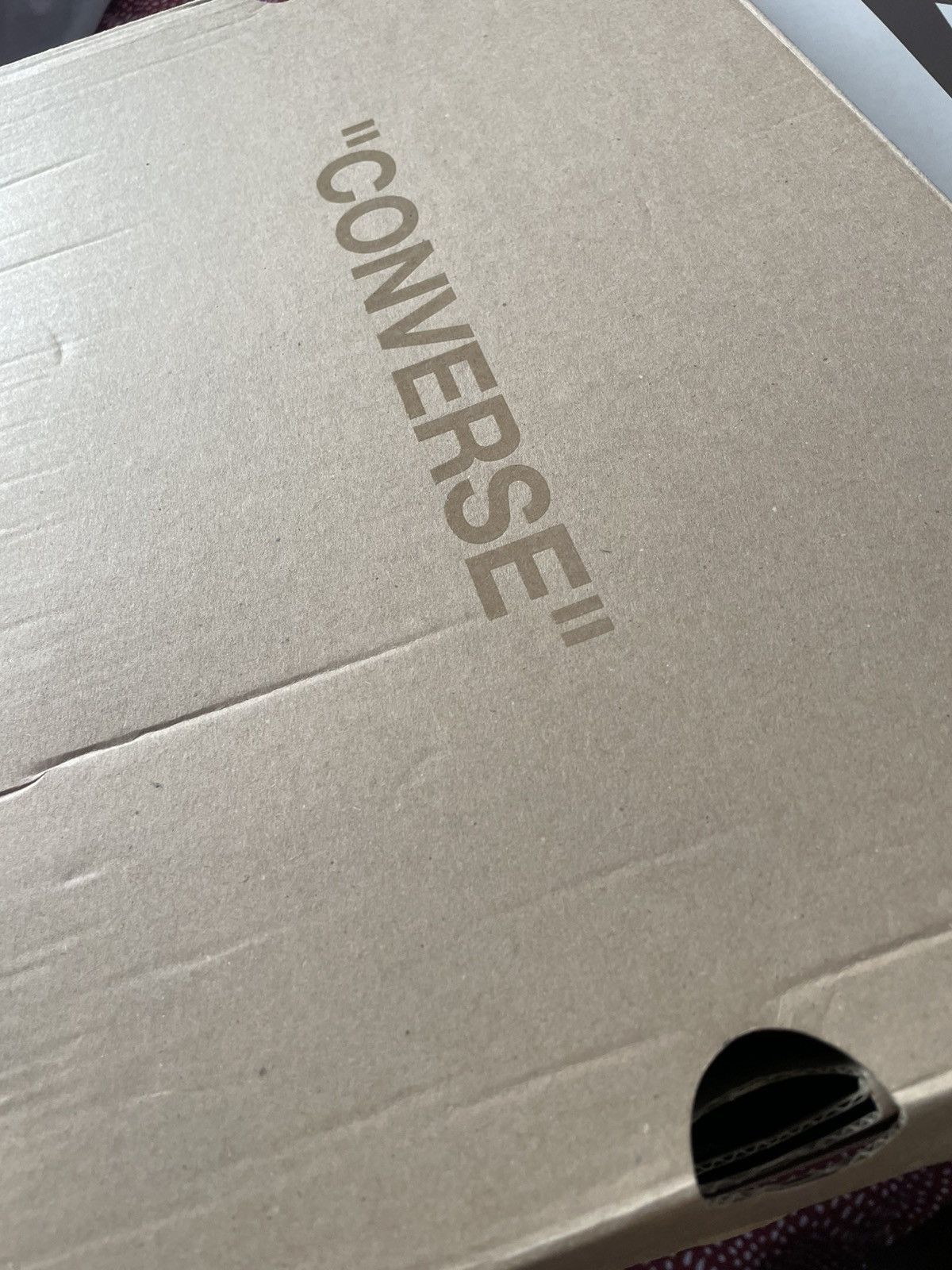 Converse × Off-White The ten Converse hi top all star Size US 8.5 / EU 41-42 - 11 Thumbnail