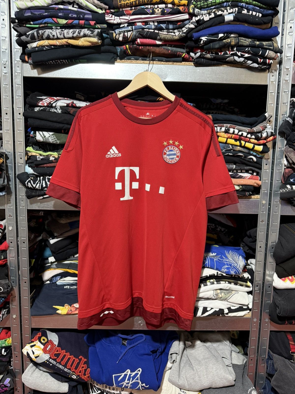 Adidas Adidas Bayern Munich HOME 2015 2016 Football Soccer Jersey Size US XL / EU 56 / 4 - 1 Thumbnail