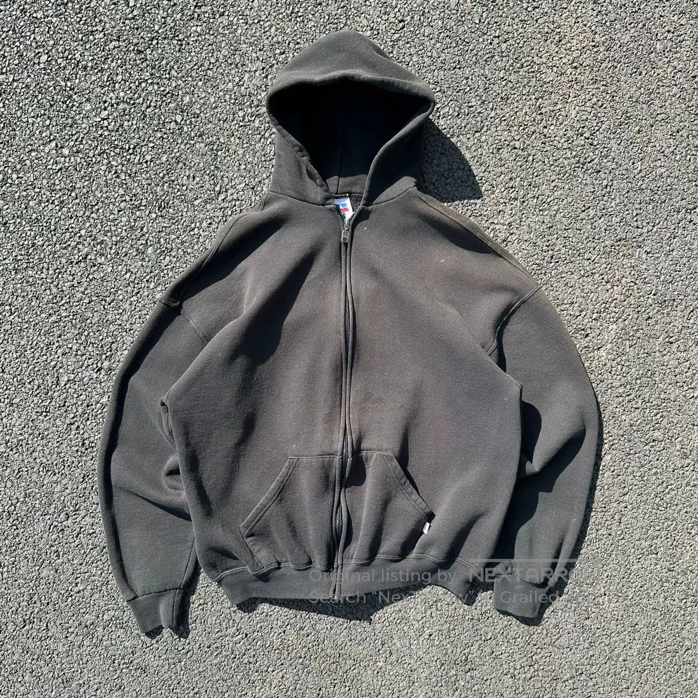 Vintage Russell Vintage Zip Hoodie 90s. Size US M / EU 48-50 / 2 - 1 Thumbnail