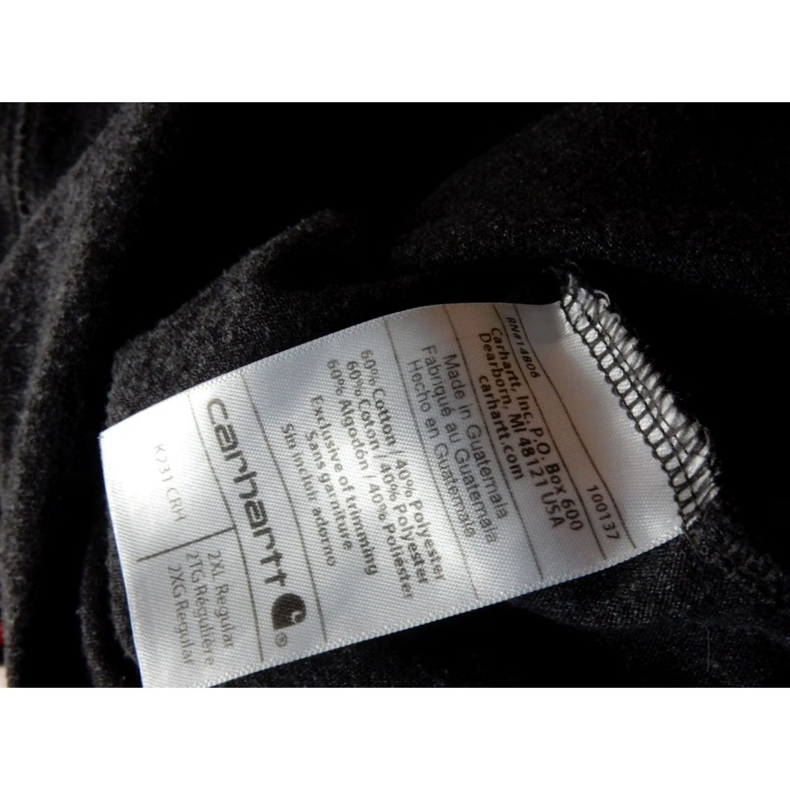 Carhartt Carhartt T Shirt Long Sleeve Men 2XL Gray Graphic Print Size US XXL / EU 58 / 5 - 2 Thumbnail