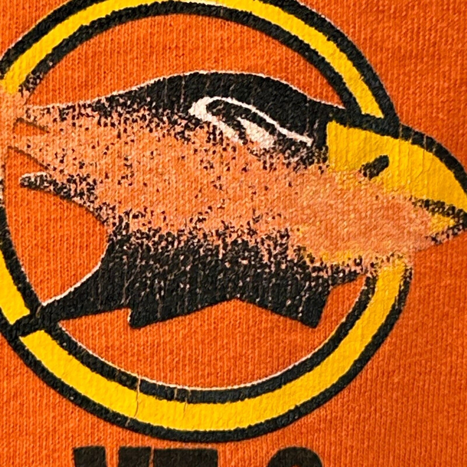 Fruit Of The Loom Vintage VT-2 Doerbirds T Shirt US Navy Training Orange L Size US L / EU 52-54 / 3 - 4 Thumbnail