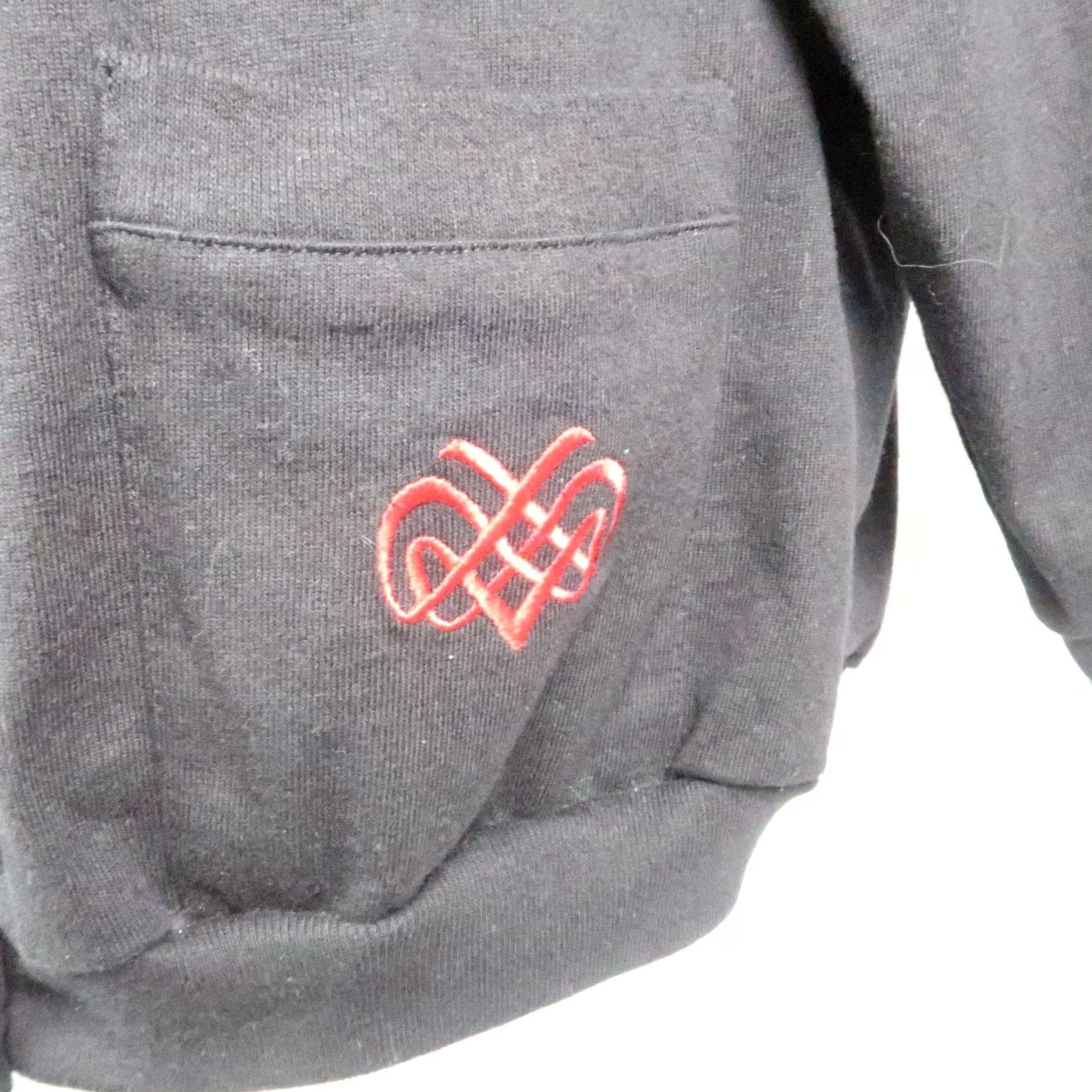 Gloria Vanderbilt VINTAGE Gloria Vanderbilt Black Cotton Sweater Cardigan M 80s Womens Size M / US 6-8 / IT 42-44 - 5 Thumbnail