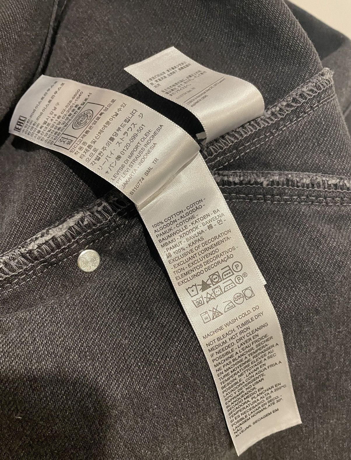 Kiko Kostadinov × Levi's Kiko Kostadinov Levi’s denim jacket - XL Size US XL / EU 56 / 4 - 4 Thumbnail