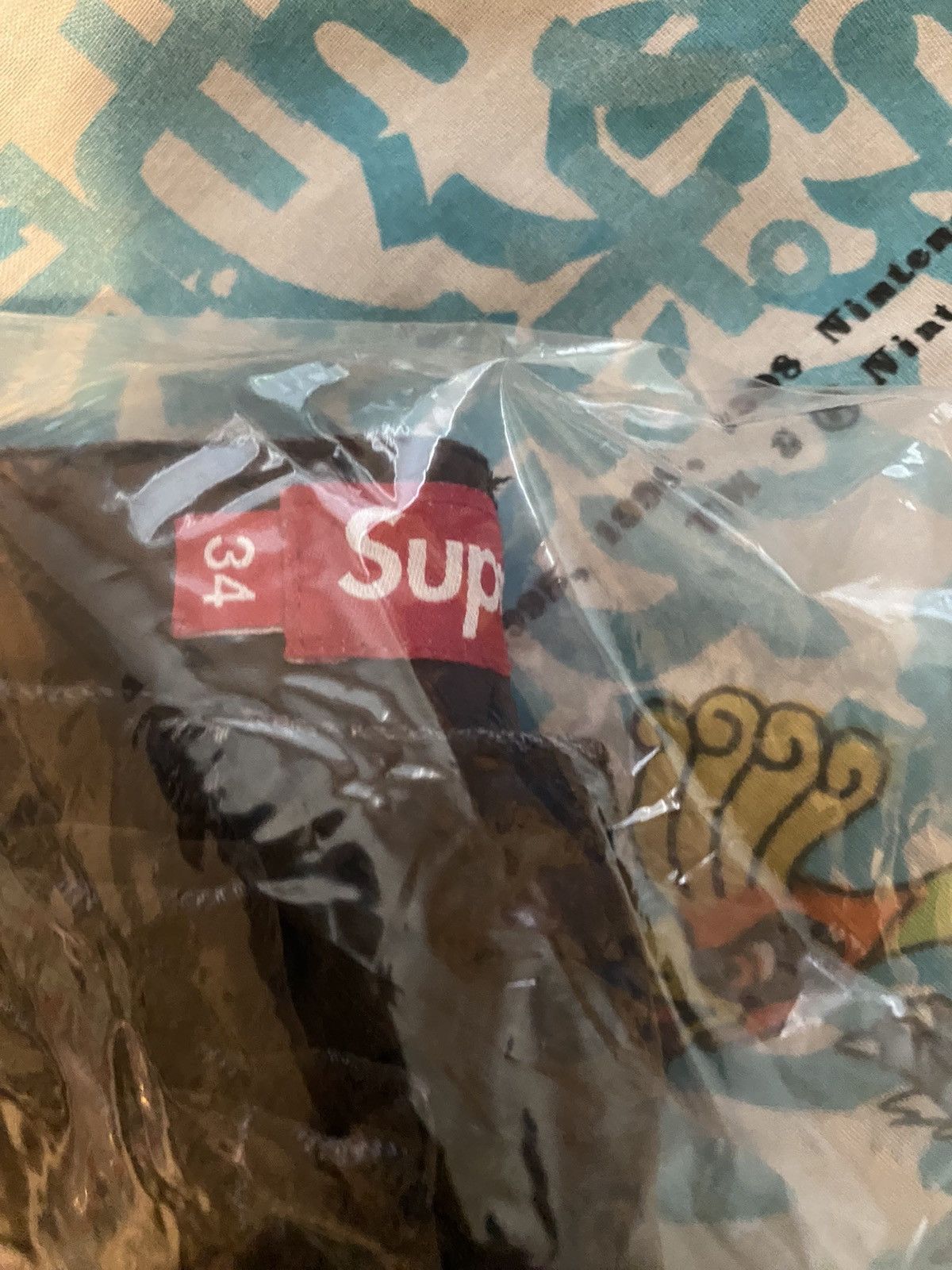 Supreme Supreme Flocked Loose Fit Jean Brown Size 34 Size US 34 / EU 50 - 8 Thumbnail