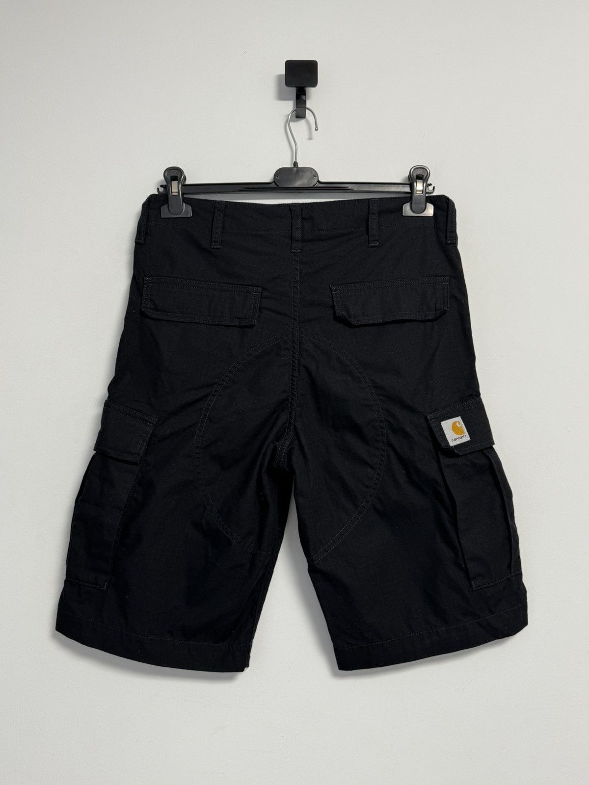 Carhartt Carhartt Cargo Shorts Y2K style Hype Black Size US 29 - 1 Thumbnail