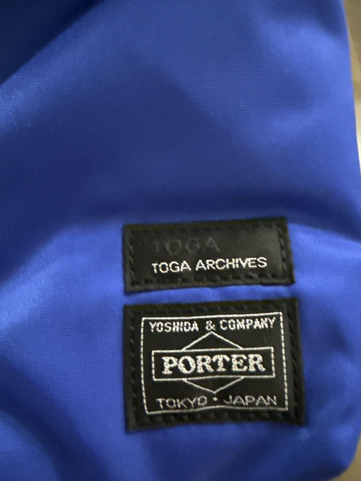 Porter × Toga Porter Yoshida x Toga Archives 2 Way Shoulder Bag Blue Size ONE SIZE - 14 Thumbnail