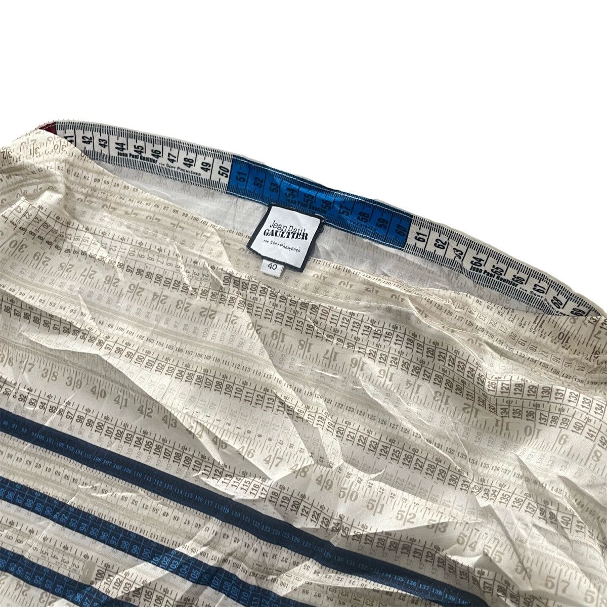 Jean Paul Gaultier JEAN PAUL GAULTIER for Sept Premières Tape Measure Size M / US 6-8 / IT 42-44 - 2 Thumbnail