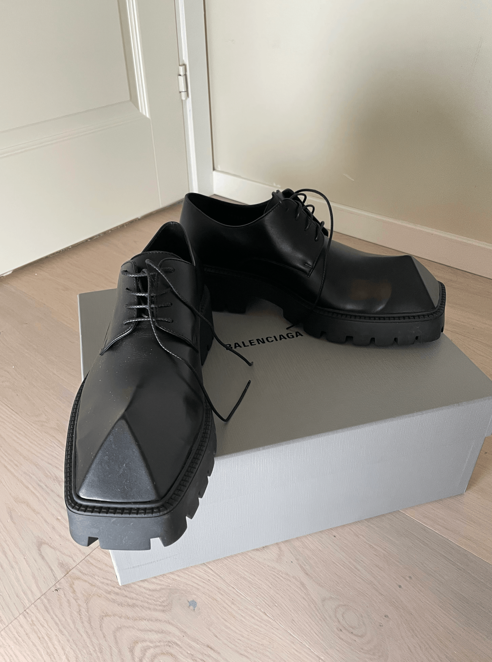 Balenciaga Balenciaga Bloc Rim Derby | Grailed
