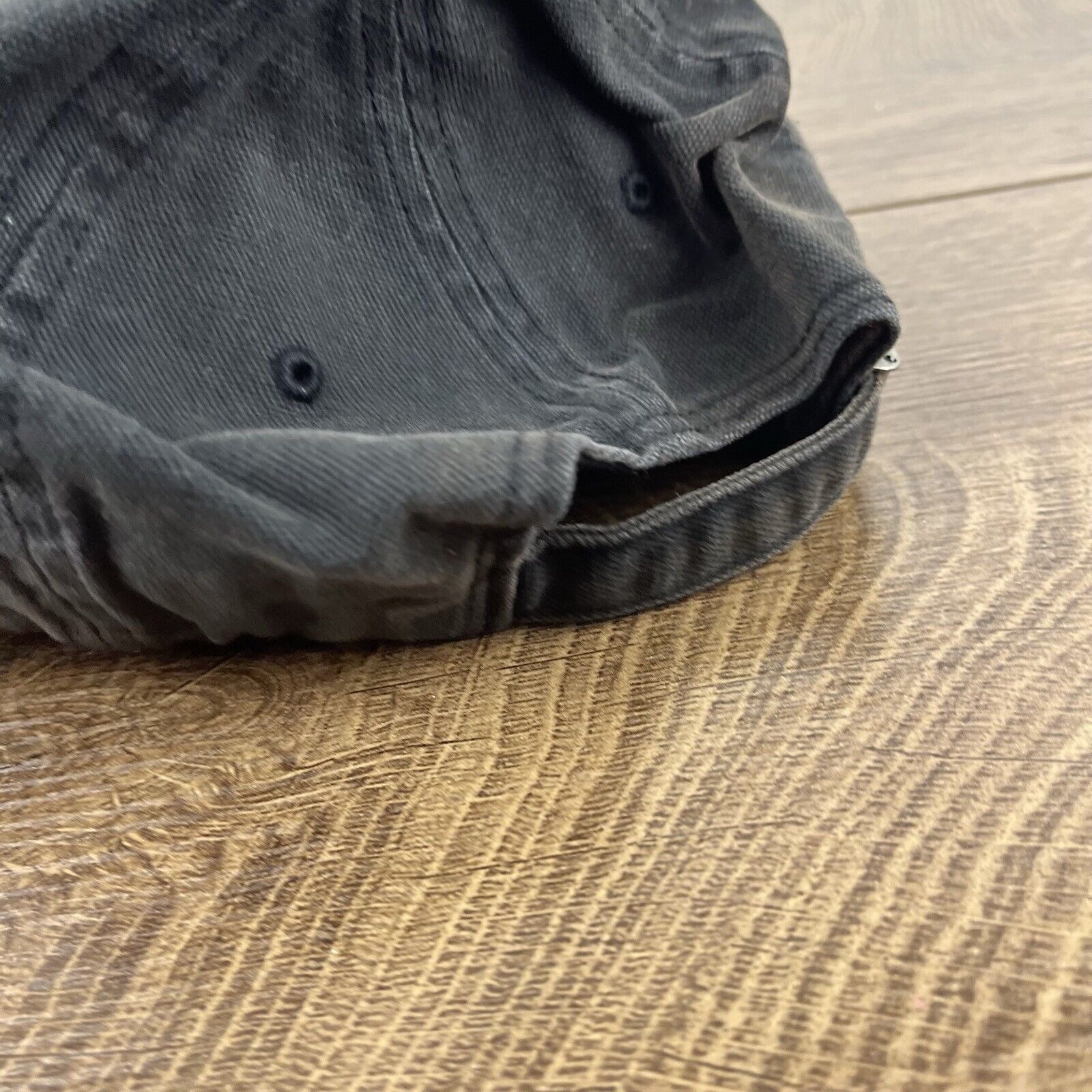 Other Black Washed Out Hat Adjustable Hat Black Hat Adjustable Bla Size ONE SIZE - 8 Thumbnail