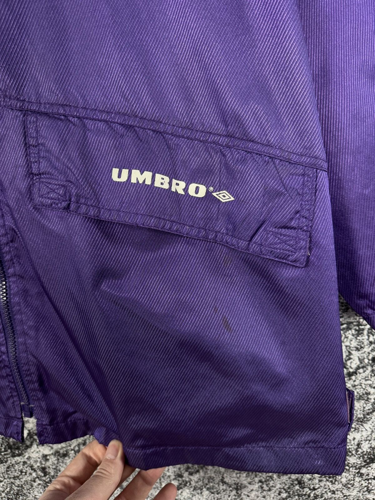 Umbro UMBRO Pro Training Vintage 90s Rain Jacket Windbreaker Sz M Size US M / EU 48-50 / 2 - 9 Thumbnail