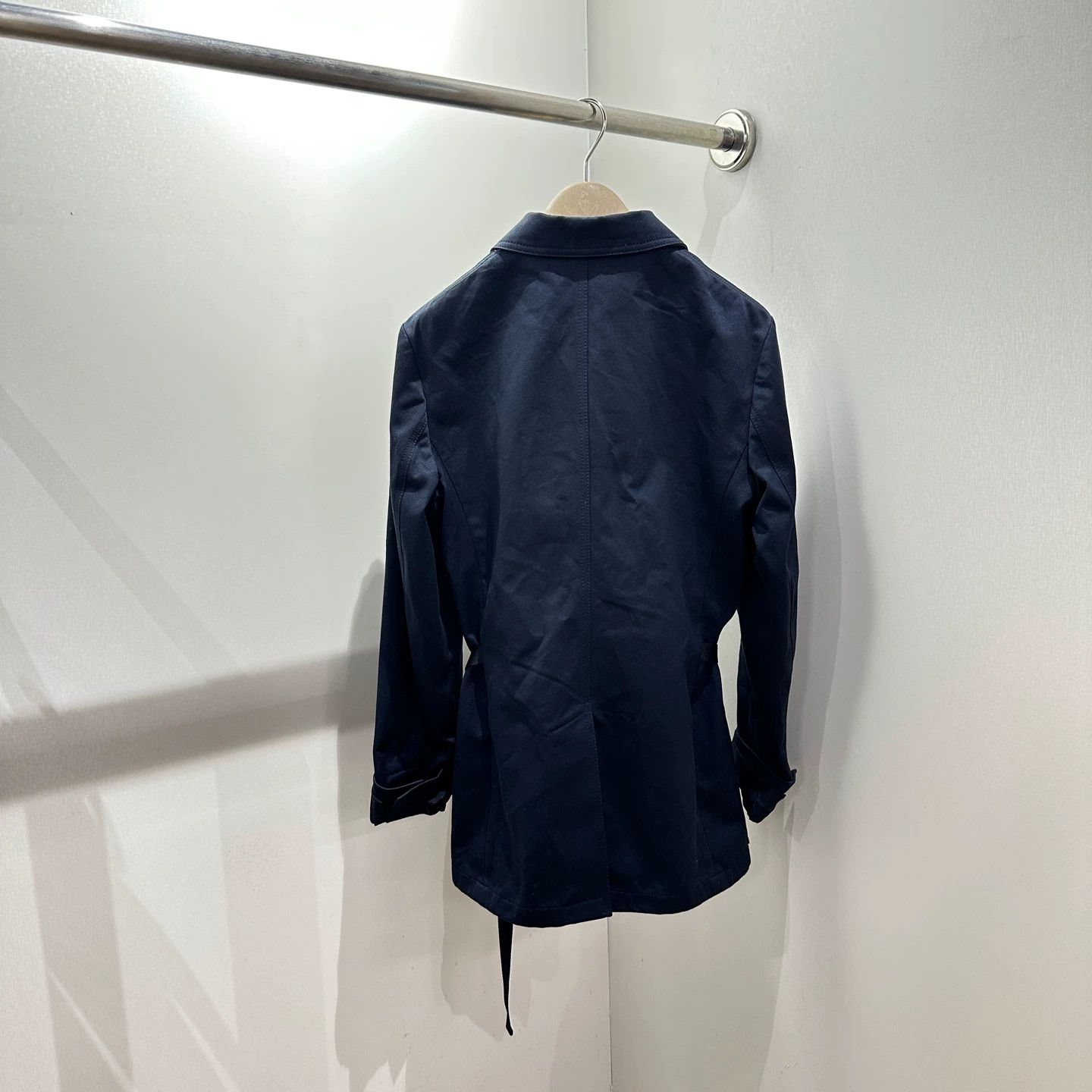 Christian Louboutin Dior may694 Logo 2 Pocket Belted Trench 40 Cotton Size M / US 6-8 / IT 42-44 - 2 Thumbnail