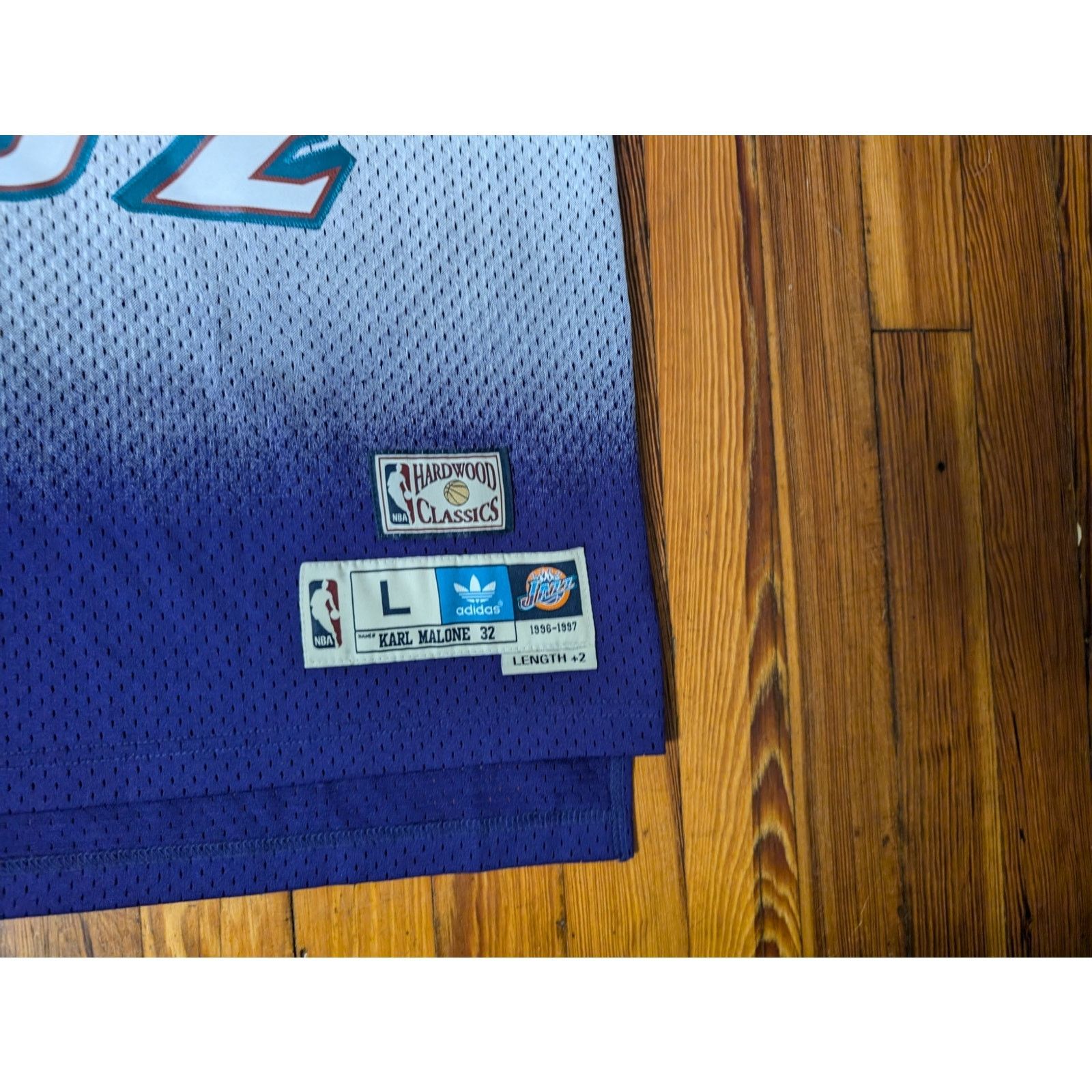 Adidas Adidas Utah Jazz Karl Malone Soul Swingman Jersey Mens Large Size US L / EU 52-54 / 3 - 6 Thumbnail