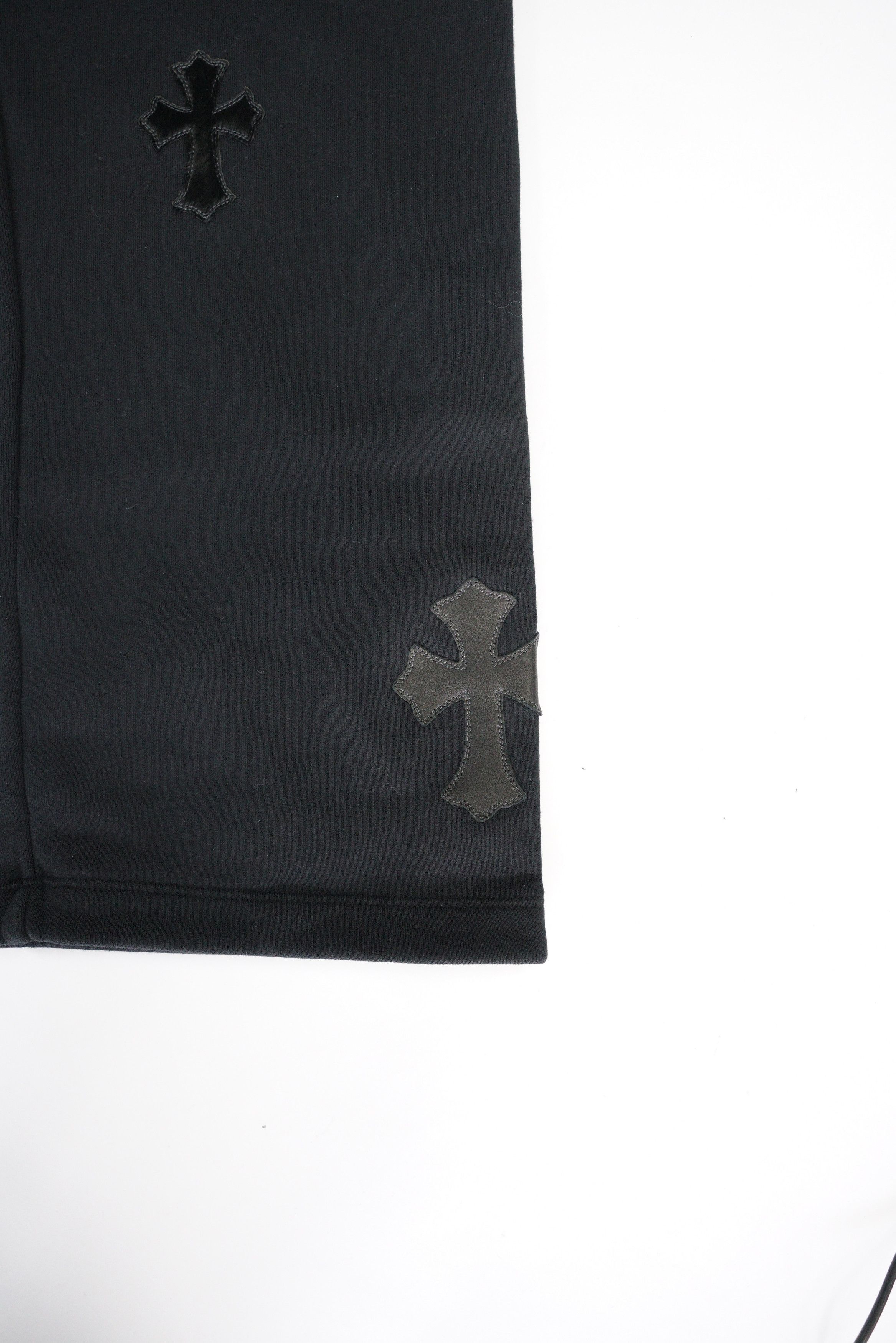 Chrome Hearts Chrome Hearts Black Cross Patch Sweatpants Size US 32 / EU 48 - 3 Thumbnail