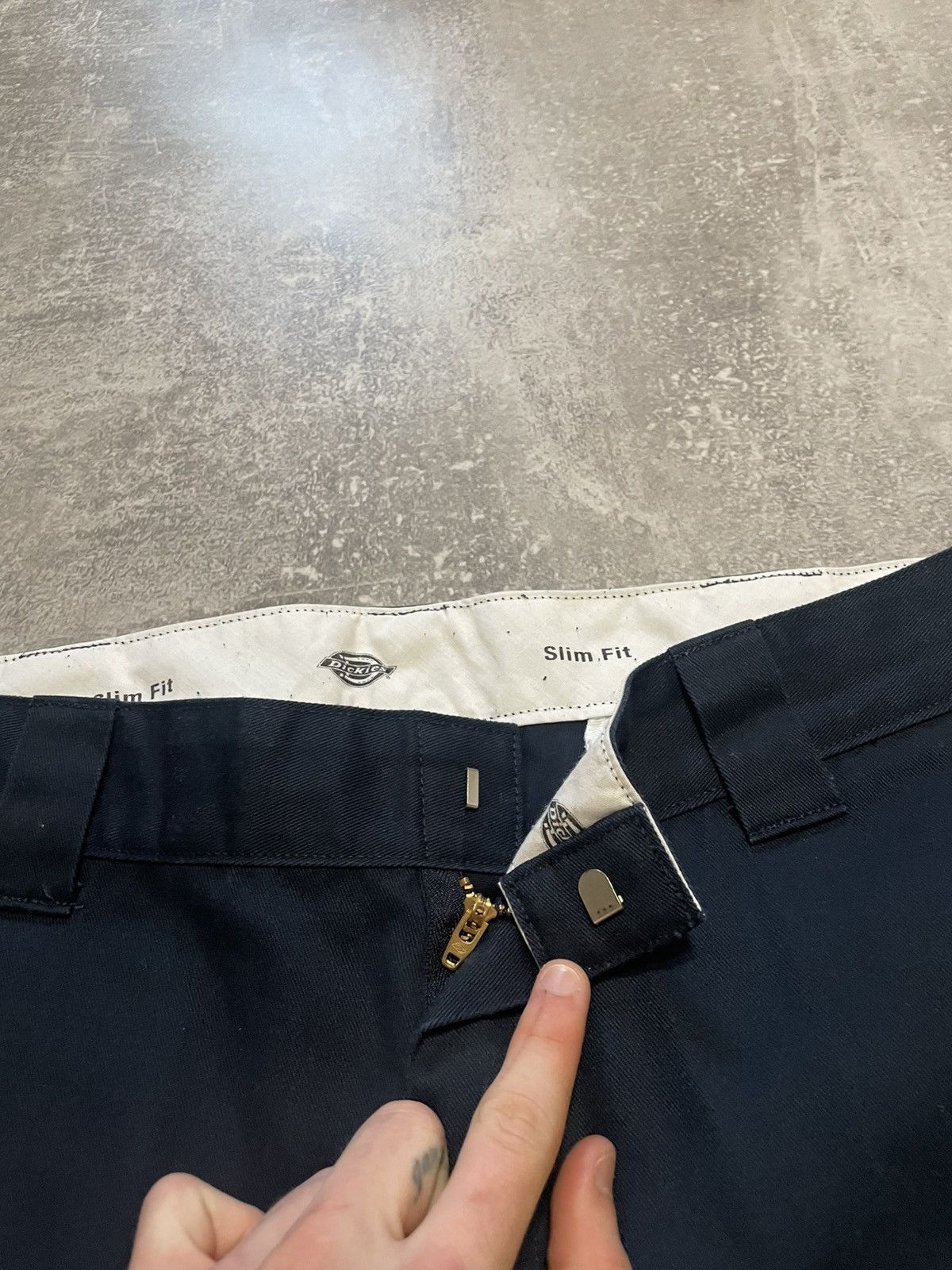 Dickies × Vintage Vintage Dickies Navy Blue Shorts Y2K Size 36 Size US 36 / EU 52 - 10 Thumbnail