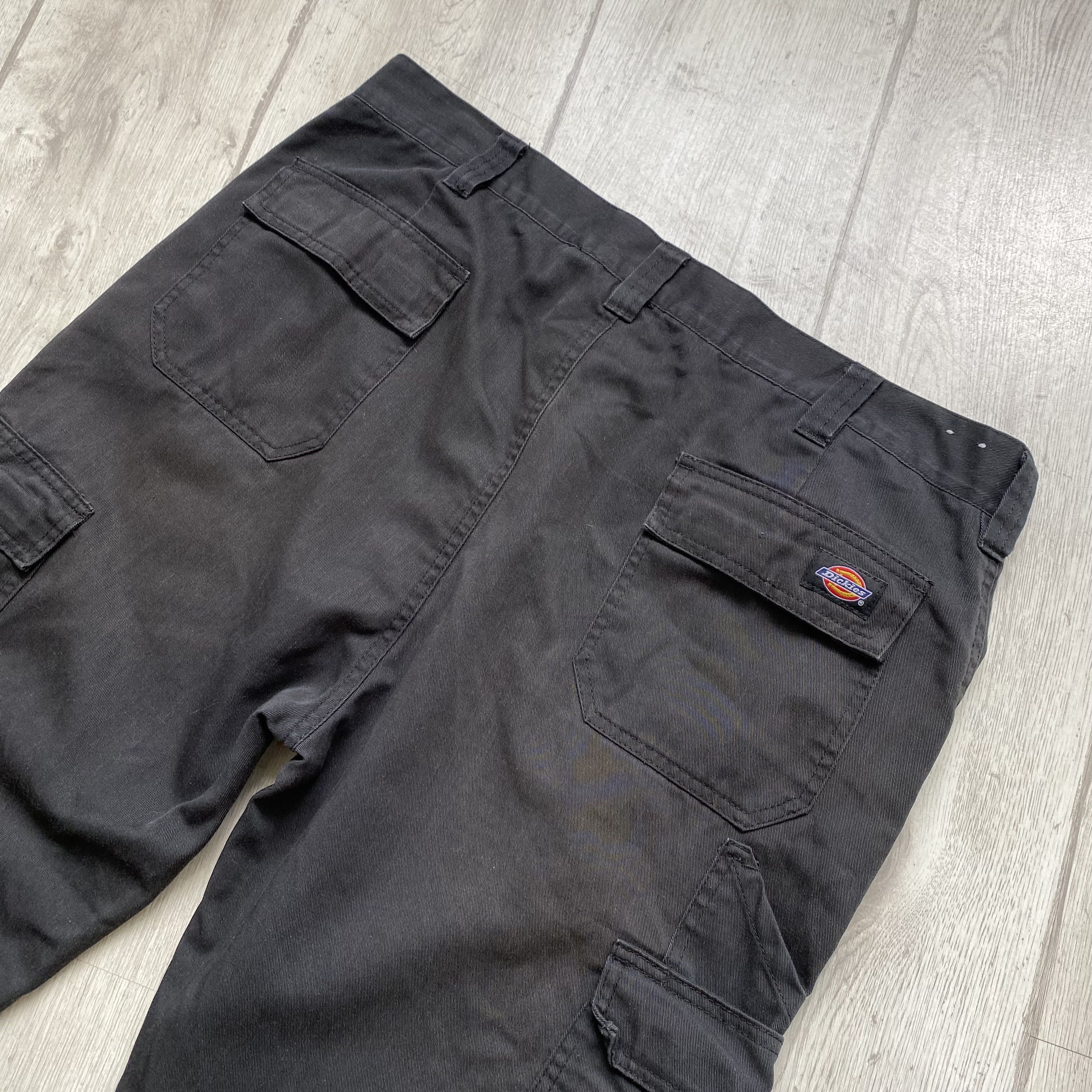 Dickies 🛠️ Vintage Faded Diskies Work Cargo Pants Skater Size US 38 / EU 54 - 10 Thumbnail