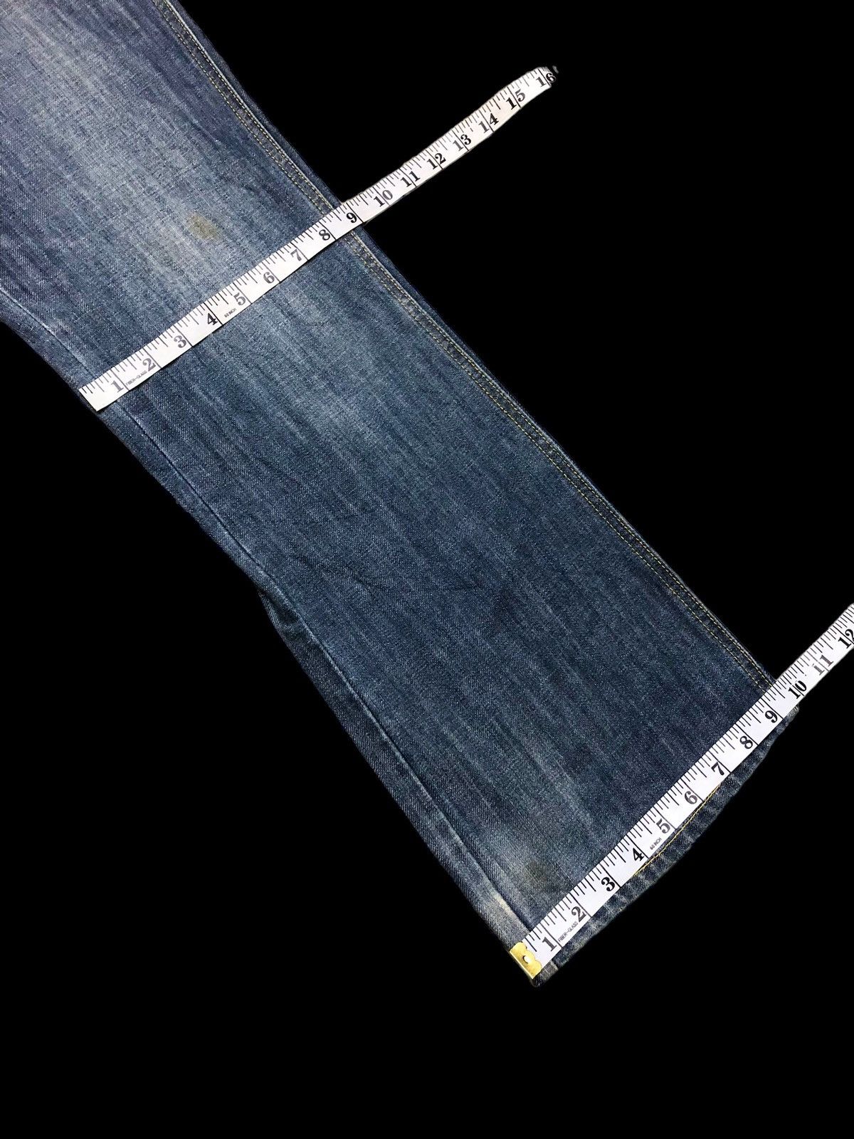 Japanese Brand FLARED‼️‼️JAPAN BATSU STUDIO XST DENIM Size US 31 - 7 Thumbnail