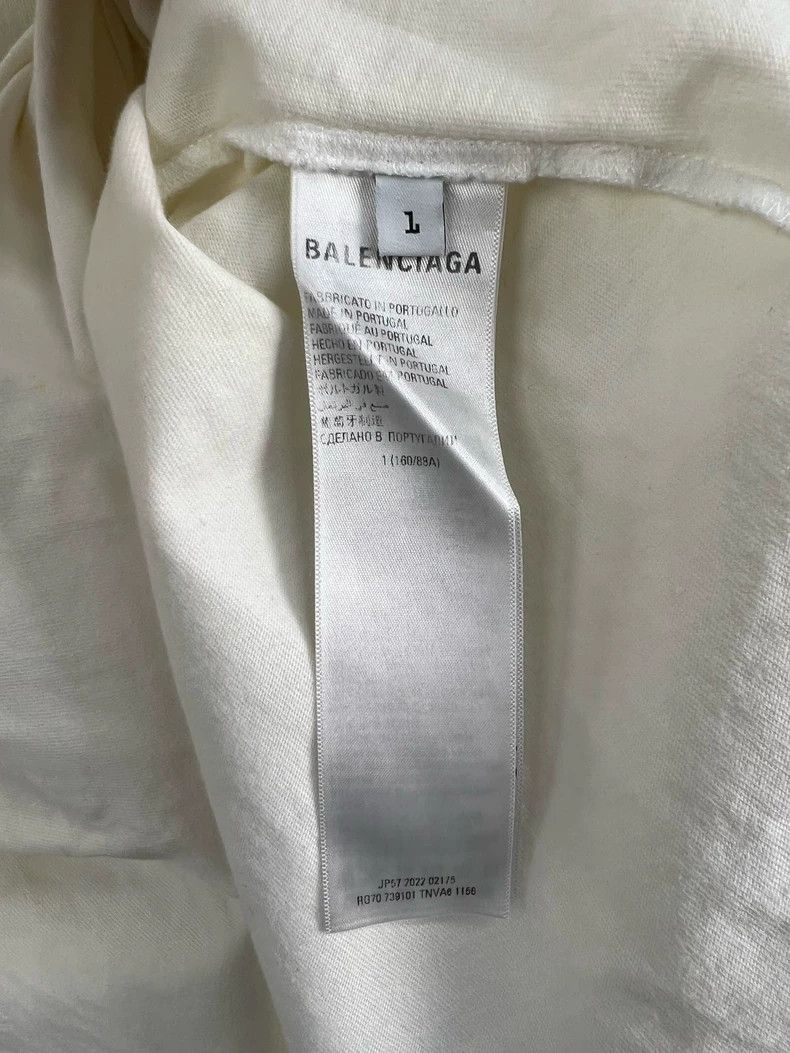 Balenciaga Balenciaga ADIDAS Clover Embroidered LOGO Short Sleeve Size US S / EU 44-46 / 1 - 5 Thumbnail