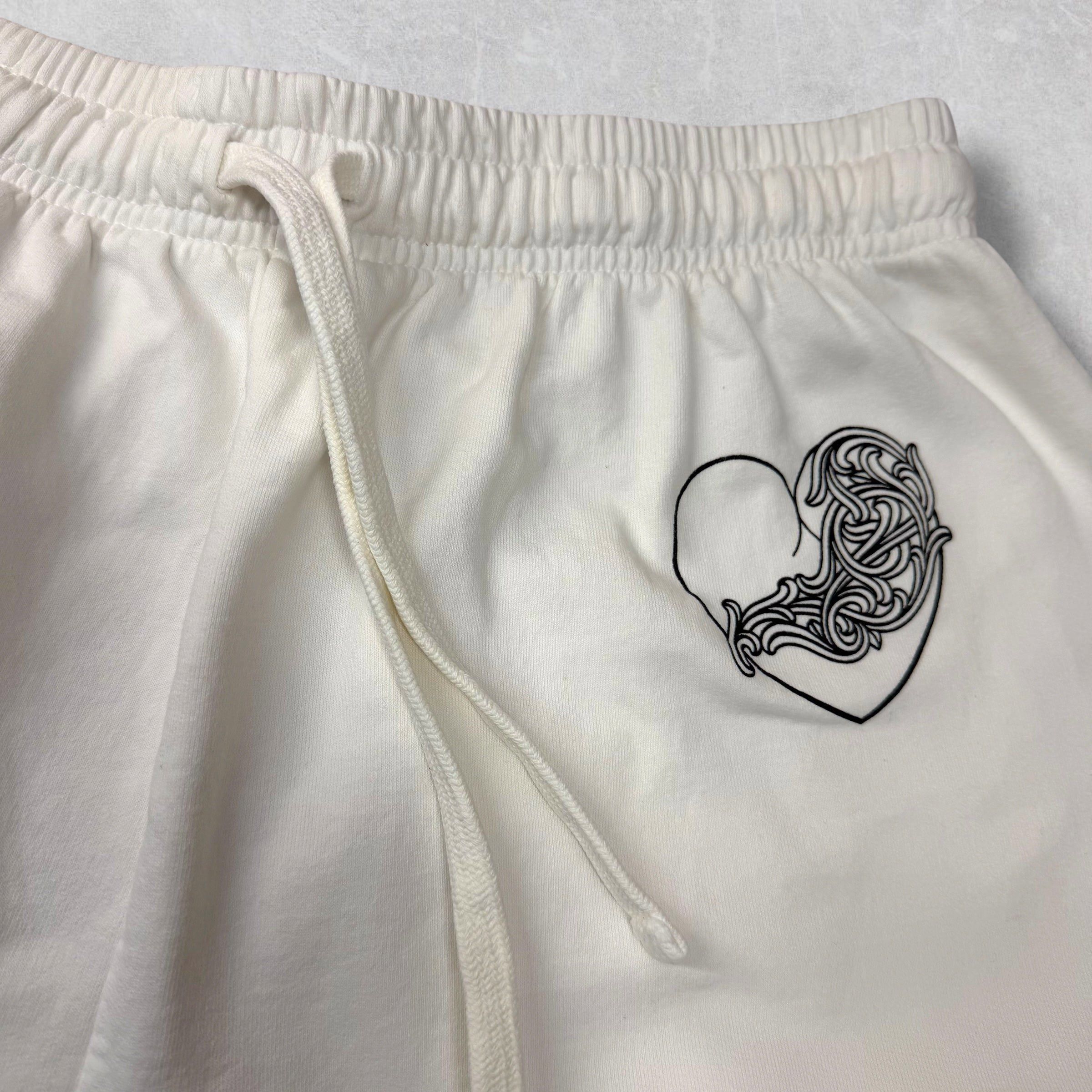 Chrome Hearts Chrome Hearts Deadly Doll Multi Logo Sweats White XL Size US 40 / EU 56 - 4 Thumbnail