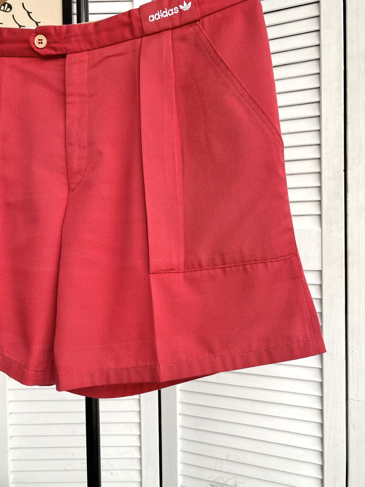 Adidas × Vintage Vintage 90s Adidas Tennis Shorts West Gearmany Cotton Size US 34 / EU 50 - 5 Thumbnail