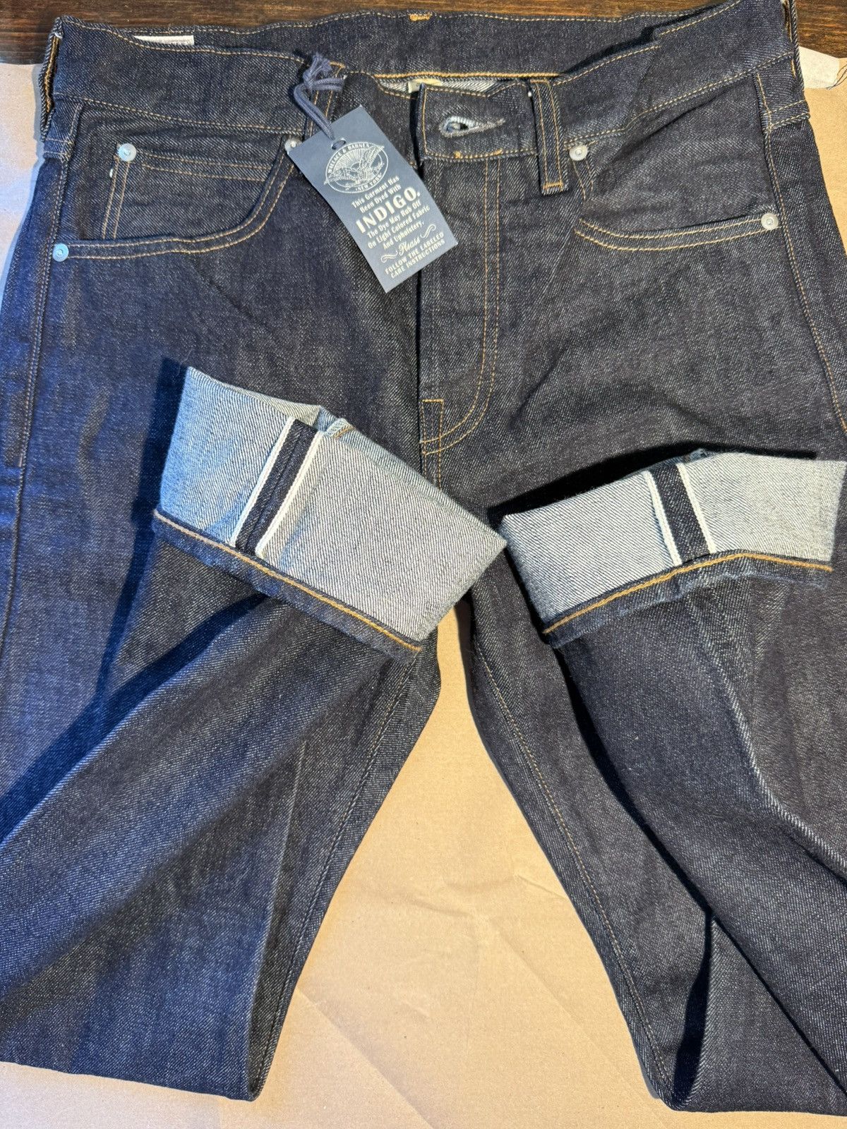 Wallace and Barnes Slim Japanese Selvedge Denim
