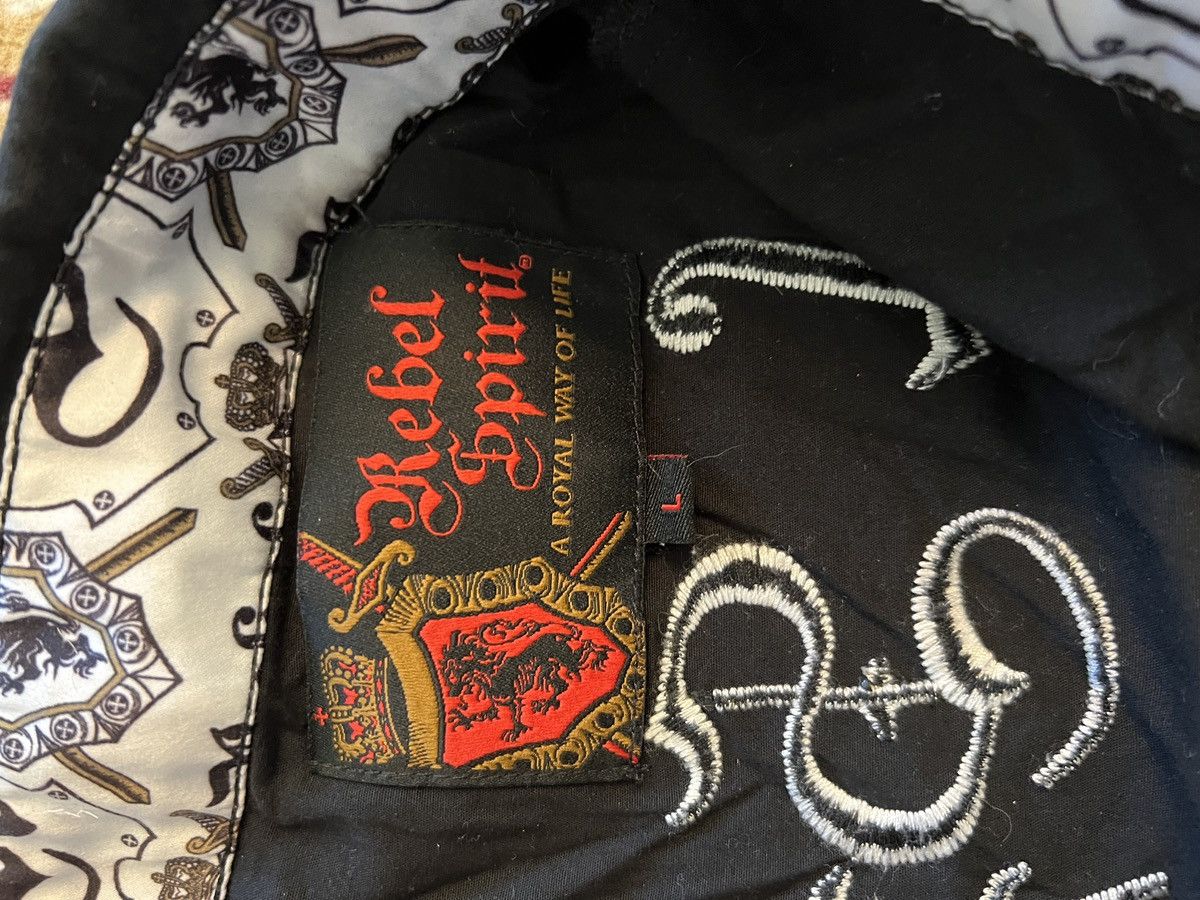 Other CRAZY EMBROIDERED and STUDDED Rebel Spirit Button Up Size US L / EU 52-54 / 3 - 6 Thumbnail