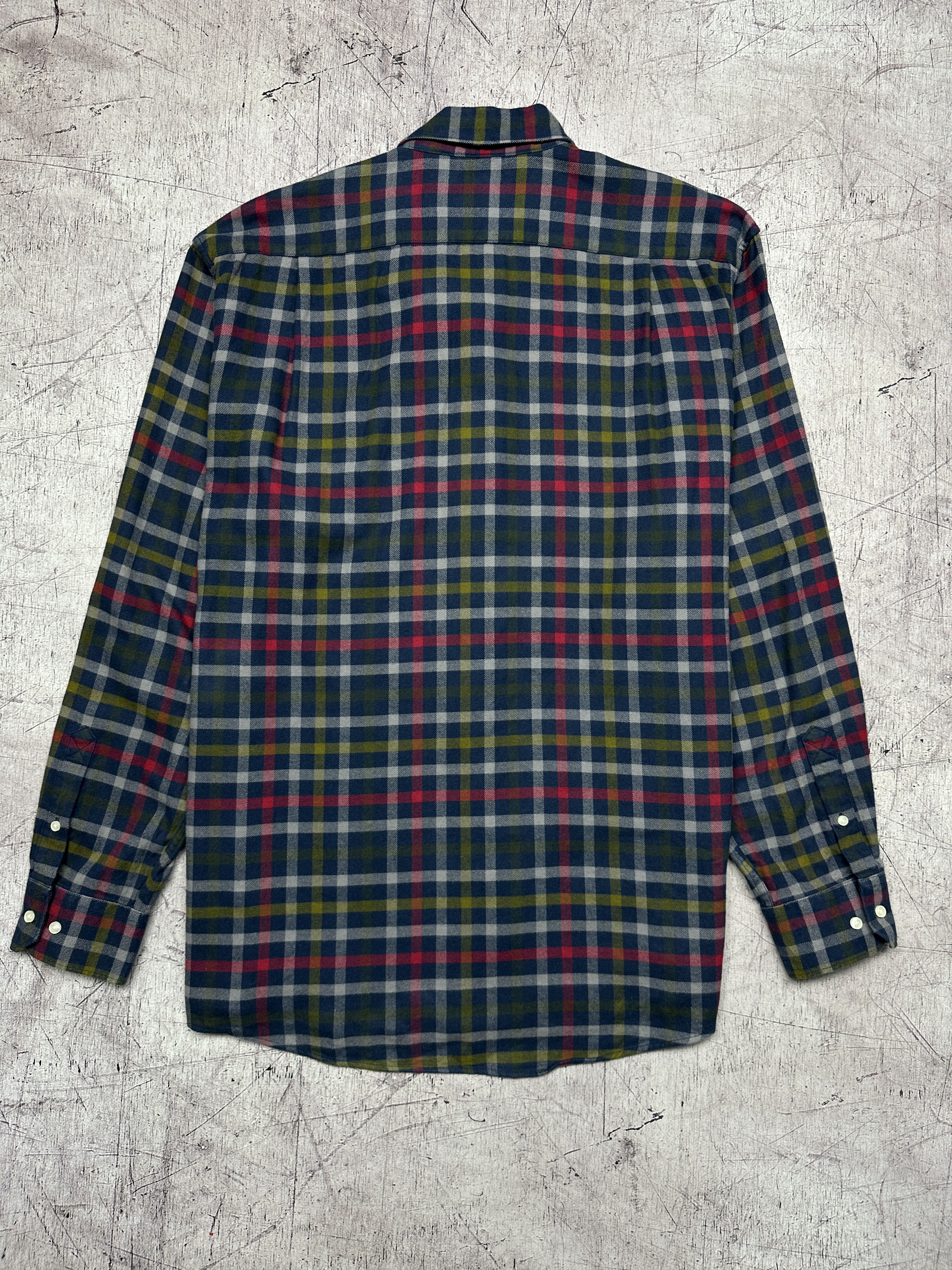 Barbour Barbour Vintage Mens Flannel Plaid Shirt Size US XXL / EU 58 / 5 - 7 Thumbnail