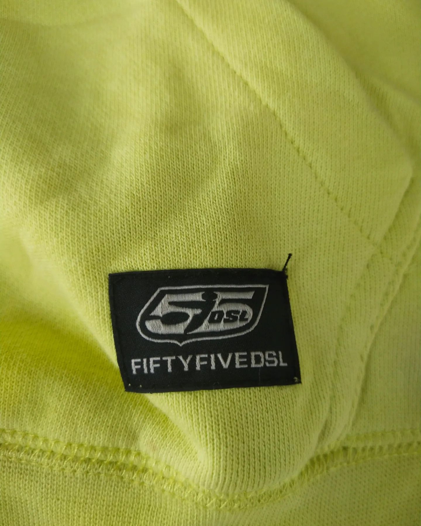 Diesel Diesel 55DSL Yellow Zipper Hoodie Jacket Size US L / EU 52-54 / 3 - 4 Thumbnail
