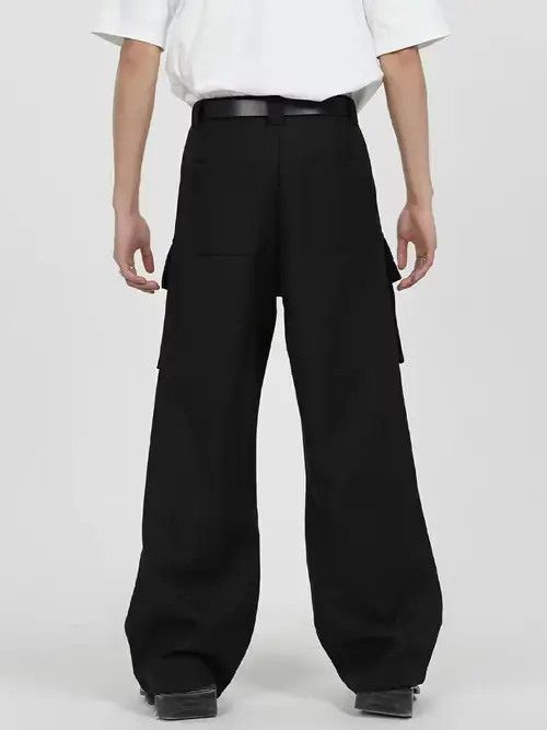 Designer × Vintage baggy flared utility cargo pants Size US 32 / EU 48 - 2 Thumbnail