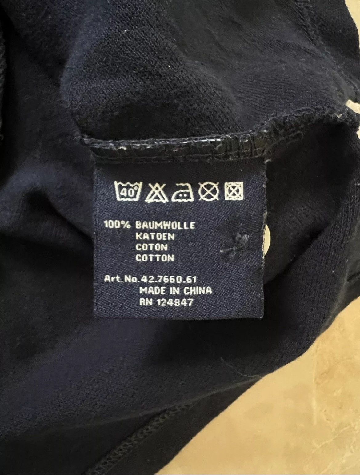 Vintage VTG Polo shirt Gaastra Dark Blue Olympic Classes Spain Team Size US M / EU 48-50 / 2 - 7 Thumbnail