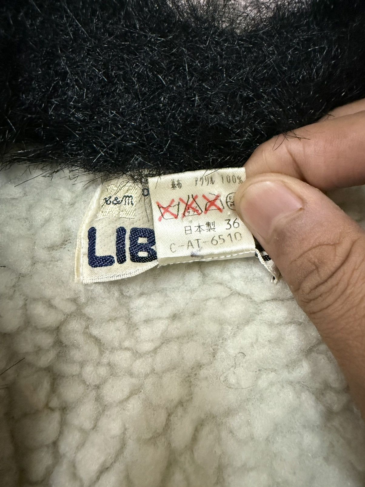 Japanese Brand × Vintage Libhober Floral Mohair Trimming Fur Vests Size US S / EU 44-46 / 1 - 7 Thumbnail