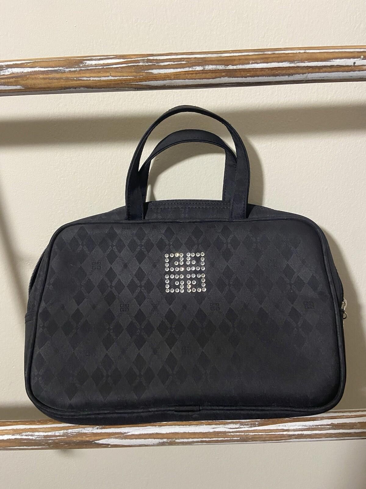 Givenchy 3piece Givenchy set black nylon jeweled handbag makeup pouch Size ONE SIZE - 5 Thumbnail