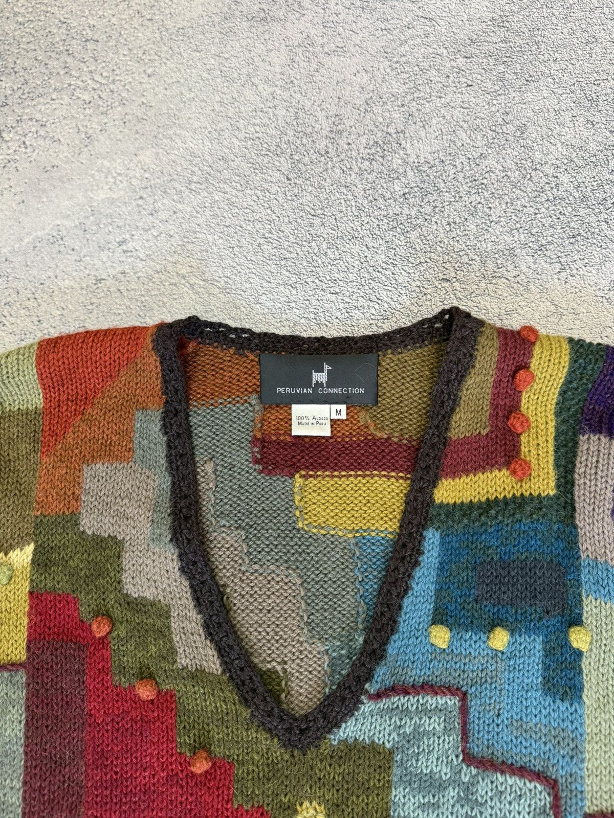 Other Peruvian Connection Alpaca Sweater Intarsia Knit Women M Size M / US 6-8 / IT 42-44 - 5 Thumbnail