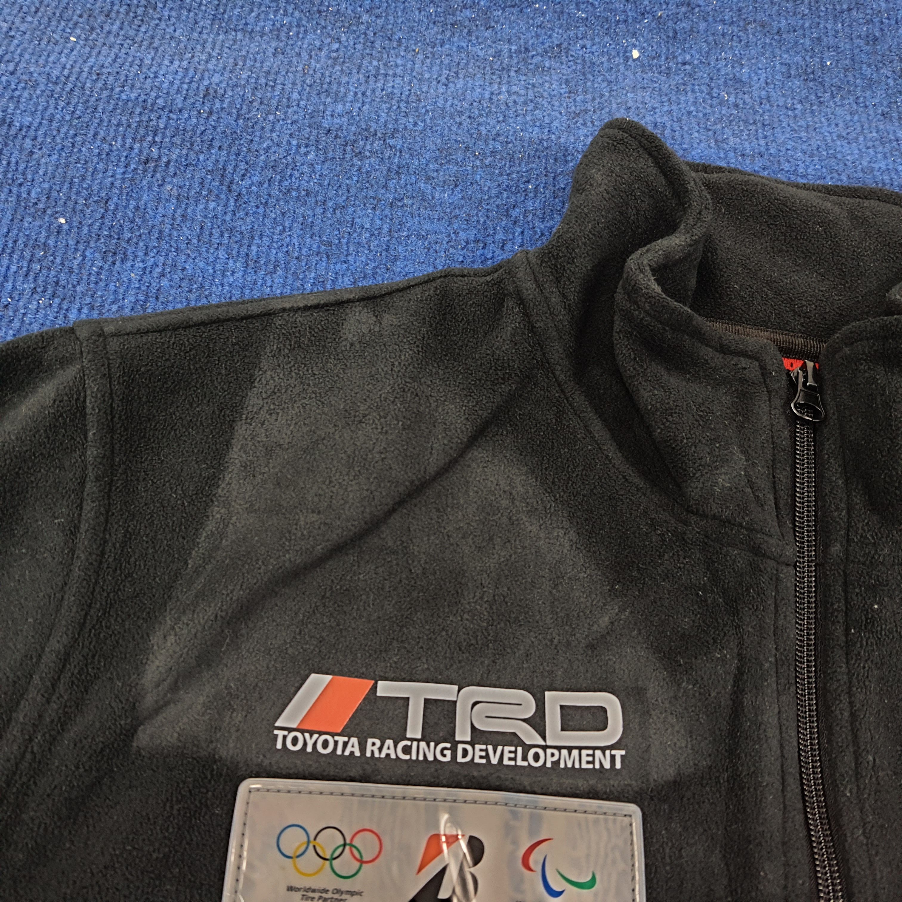 Japanese Brand × Vintage Vintage TRD Toyota Motorsports Zipper Sweatshirt C231N24 Size US M / EU 48-50 / 2 - 12 Thumbnail