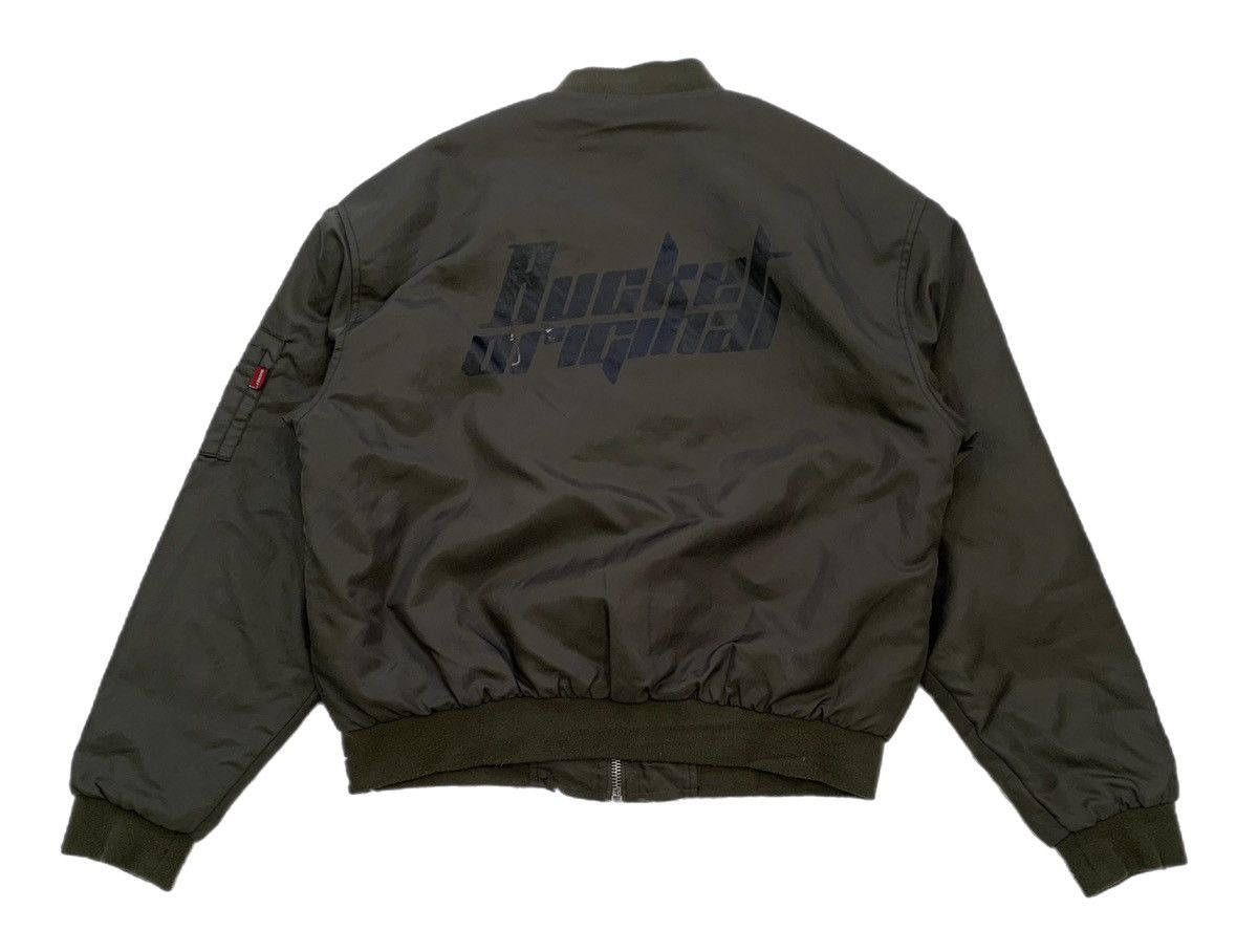Japanese Brand Bucket Bomber Jacket Size US L / EU 52-54 / 3 - 1 Thumbnail