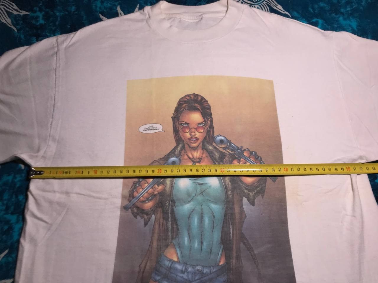 Vintage VINTAGE 97s TOMB RAIDER WITCHBLADE Shirts LARA CROFT COMICS Size US M / EU 48-50 / 2 - 15 Thumbnail