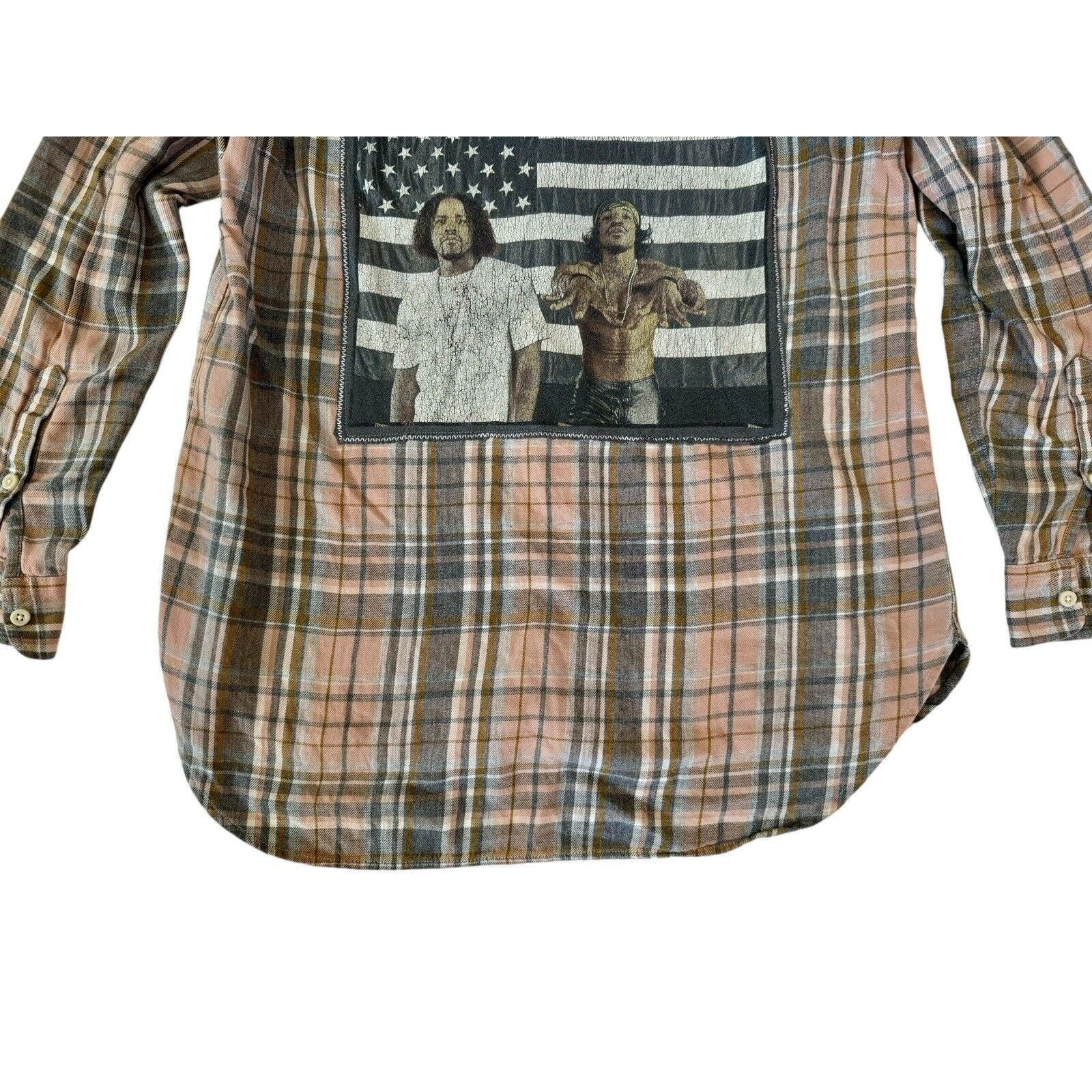 Outkast OUTKAST Plaid Retro Vintage Concert 90s Hip Hop Rap Shirt S Size S / US 4 / IT 40 - 9 Thumbnail