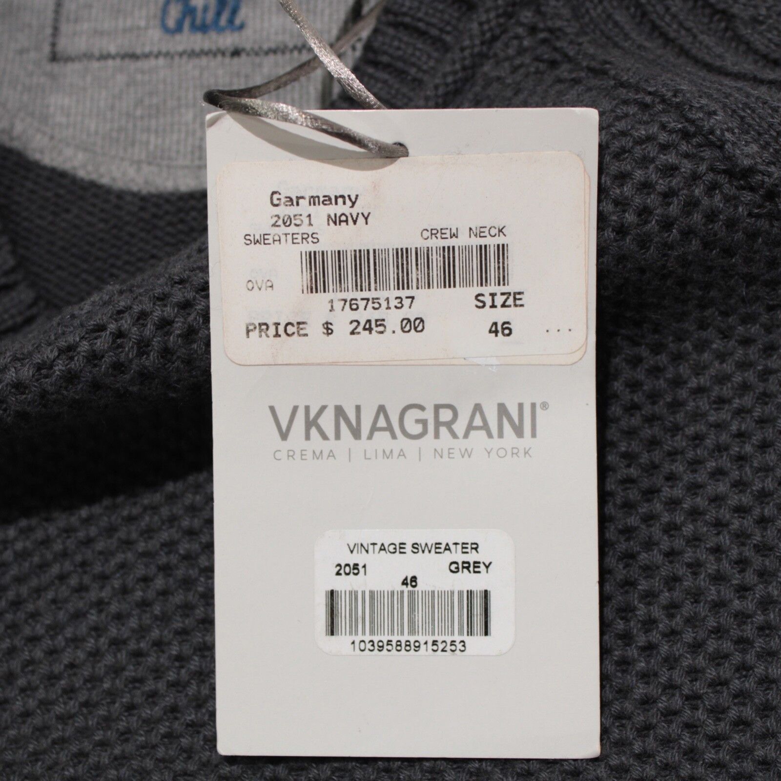 Other VK Nagrani Sweater Size US XS in Gray Size US XS / EU 42 / 0 - 3 Thumbnail