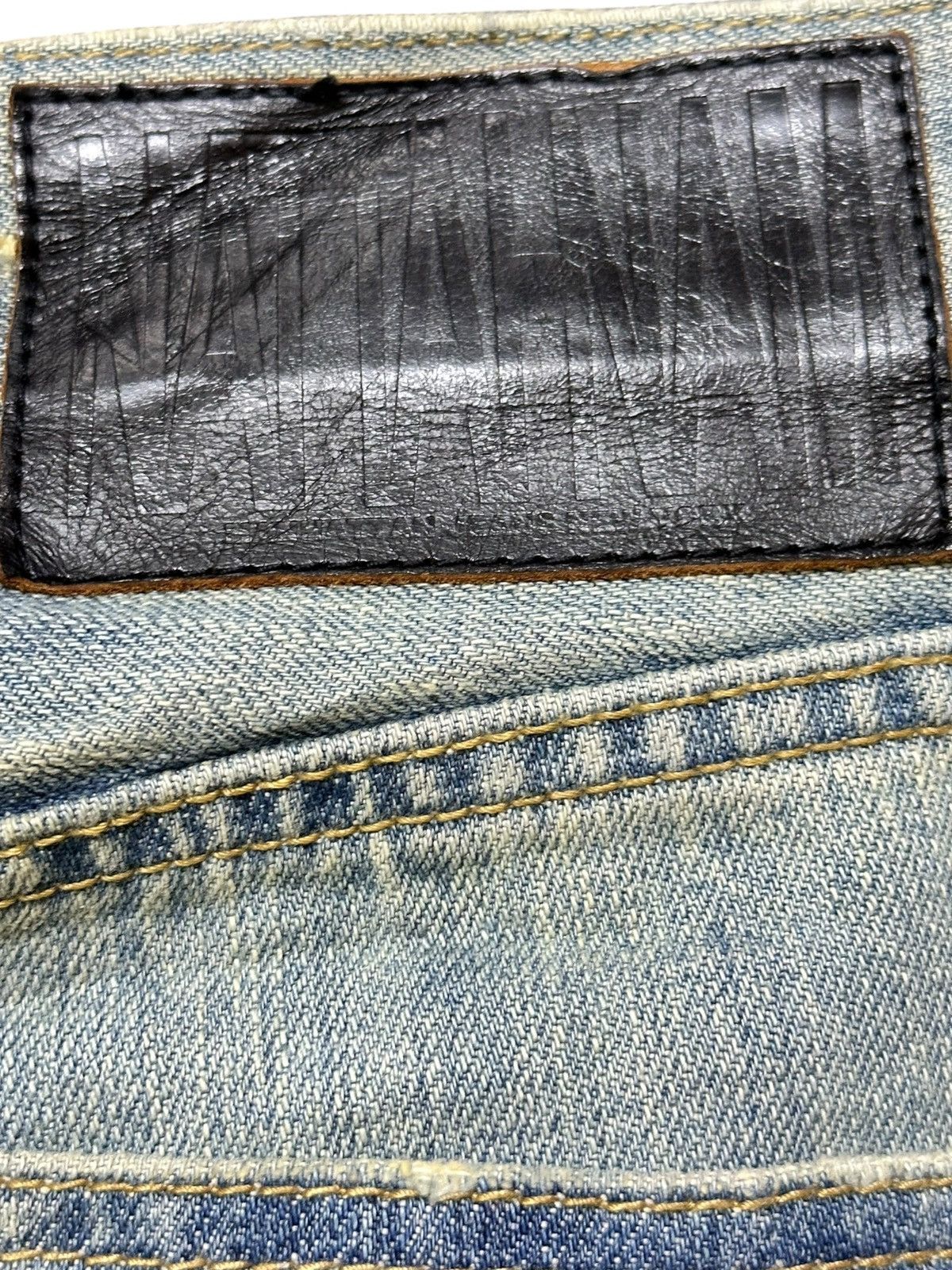 Natasha Zinko Vintage Nattahnam Mudwash Ripped Distressed Denim Size US 30 / EU 46 - 5 Thumbnail