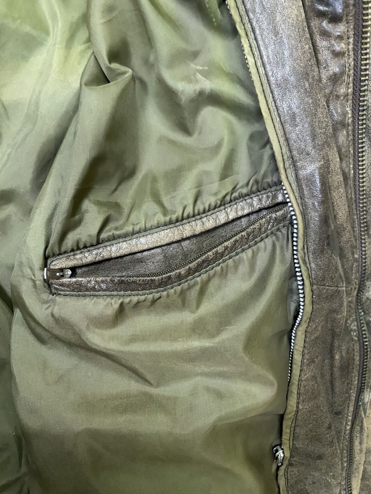Japanese Brand × Vintage Vintage G-1 Patina leather jacket Size US M / EU 48-50 / 2 - 14 Thumbnail
