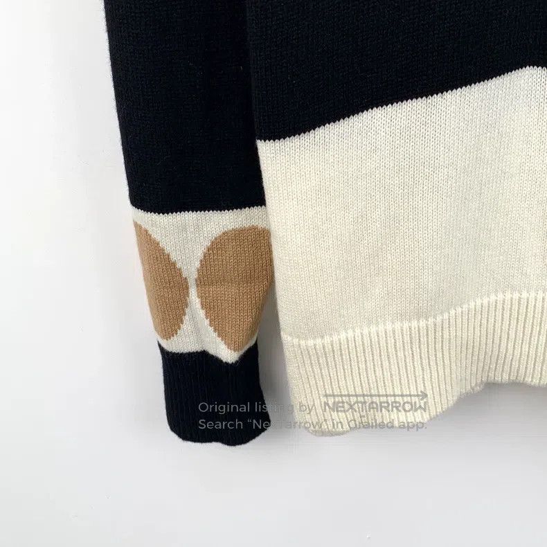 Max Mara Max Mara Color Block Striped Five-pointed Star Letter Embr Size M / US 6-8 / IT 42-44 - 5 Thumbnail