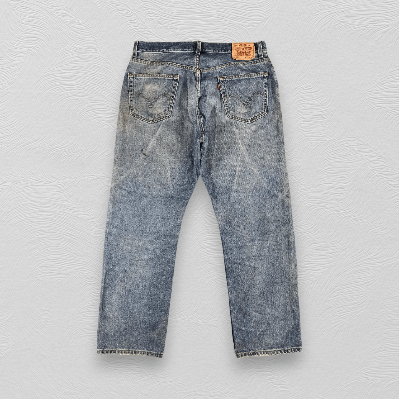 Levi's Vintage Levis 505 Jeans Dirty Wash Denim KJ1041 Size US 36 / EU 52 - 2 Thumbnail