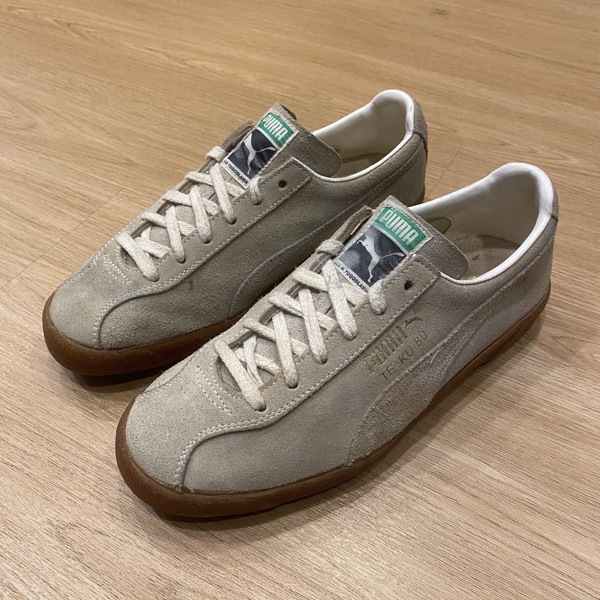 Puma Vintage 80s Puma Teku 80 Made in Yugoslavia Size US 7.5 / EU 40-41 - 1 Thumbnail
