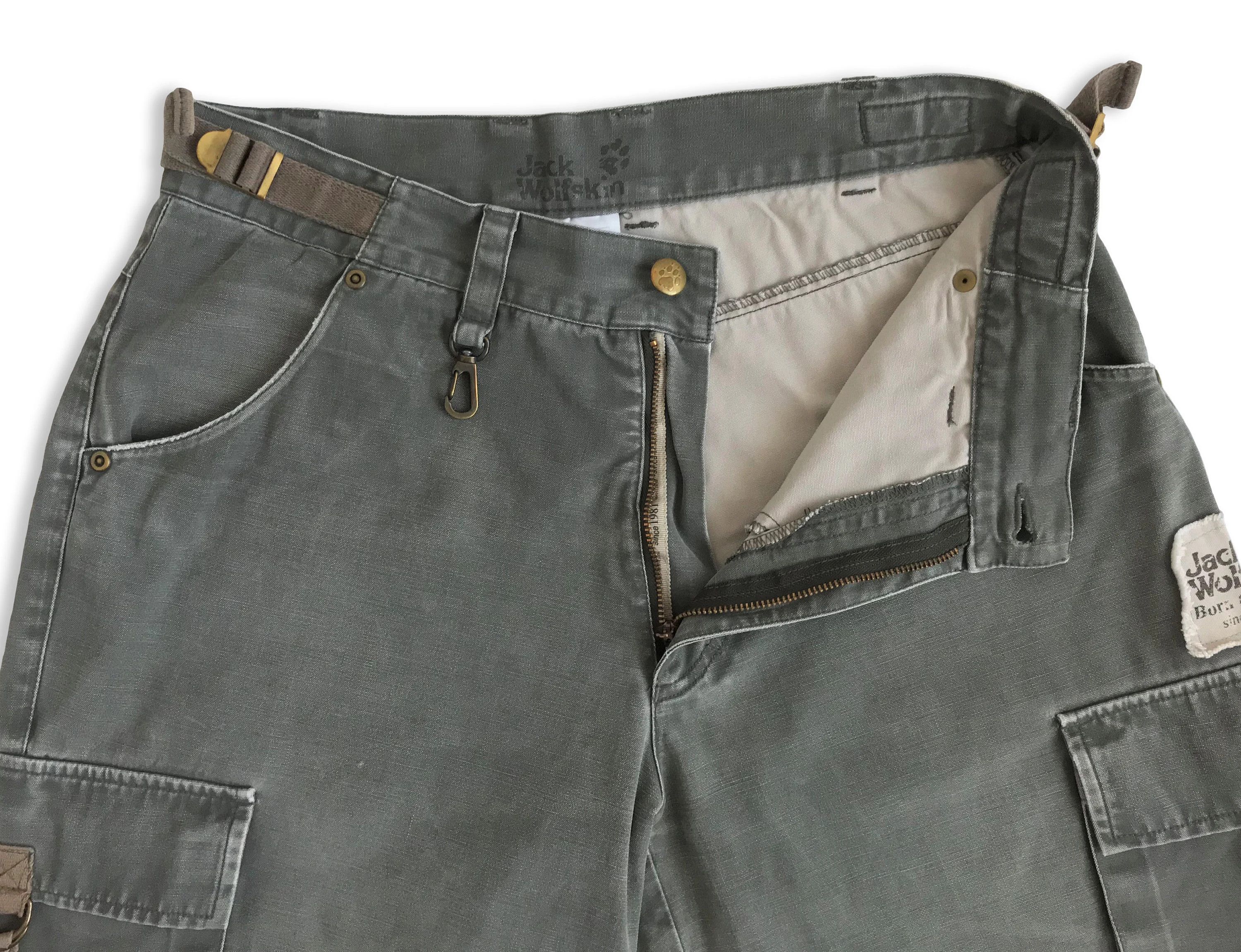 Jack Wolfskin Vintage 90s JACK WOLFSKIN Cargo Shorts Utility Outdoor Size US 34 / EU 50 - 8 Thumbnail