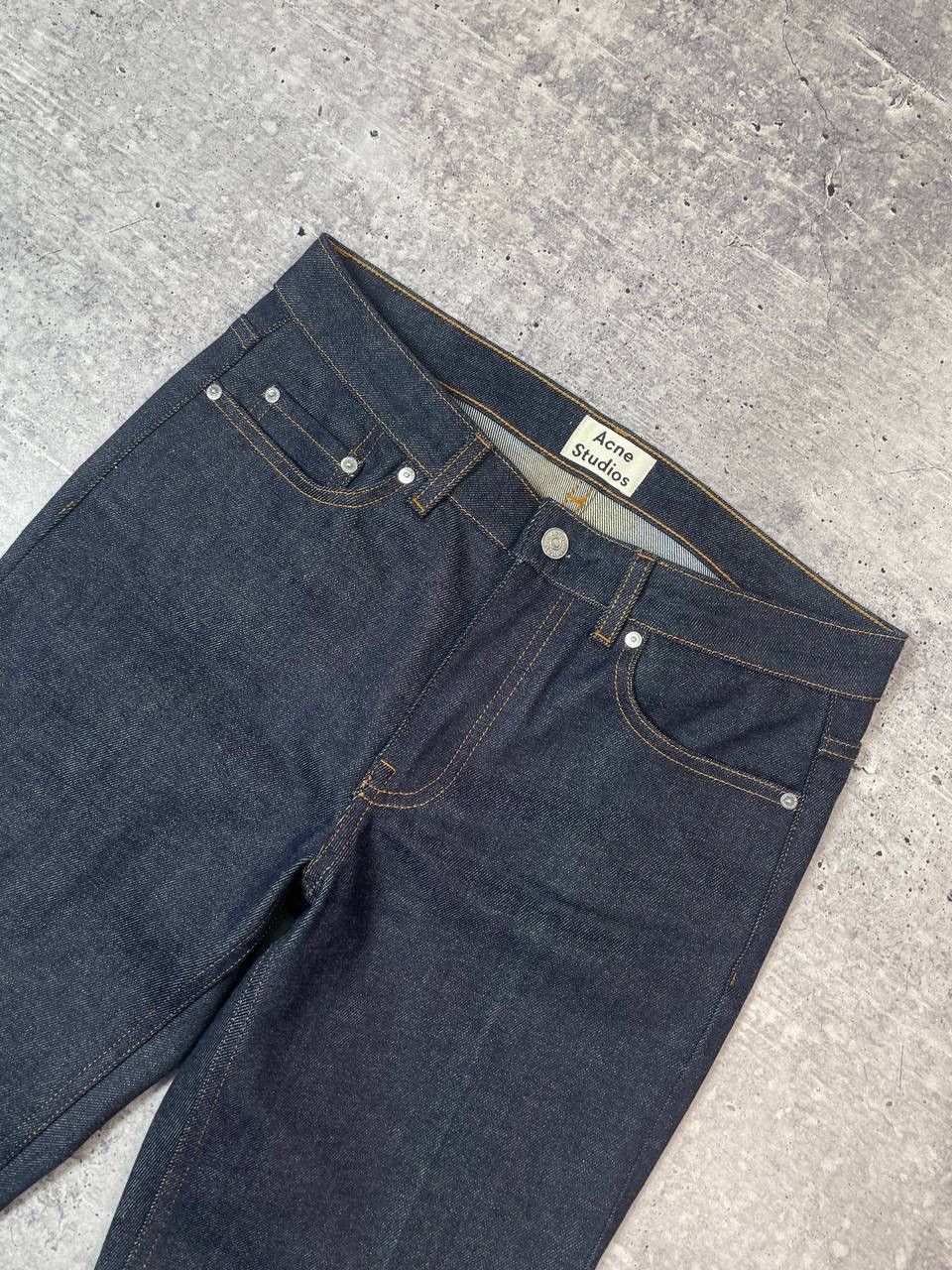 Acne Studios Vintage Acne Studios Raw Denim Indigo Dark Jeans Y2K Size 27" / US 4 / IT 40 - 3 Thumbnail