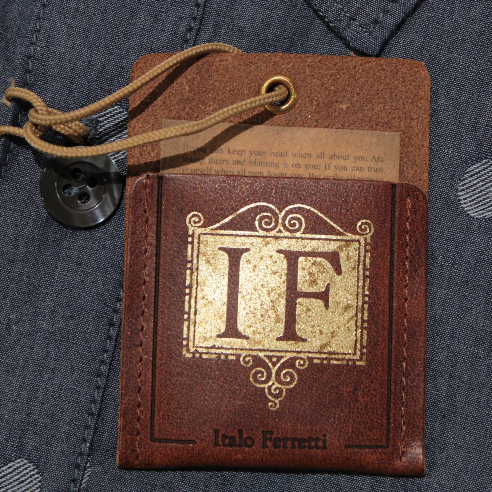 Other Italo Ferretti New with tags Shirt Size L US In Blue Size US L / EU 52-54 / 3 - 9 Thumbnail
