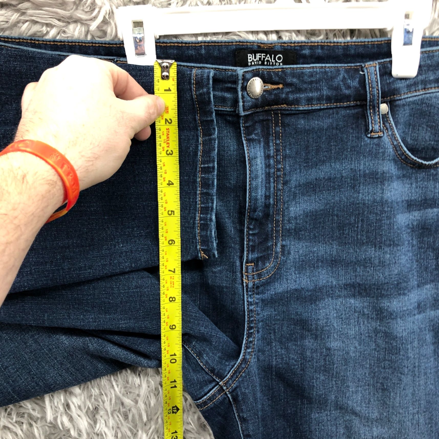 Calvin Klein Calvin Klein Jeans 28x30 Mens Mid Rise Straight Leg Dark Wash Blue Denim Shirt? Size US 28 / EU 44 - 4 Thumbnail