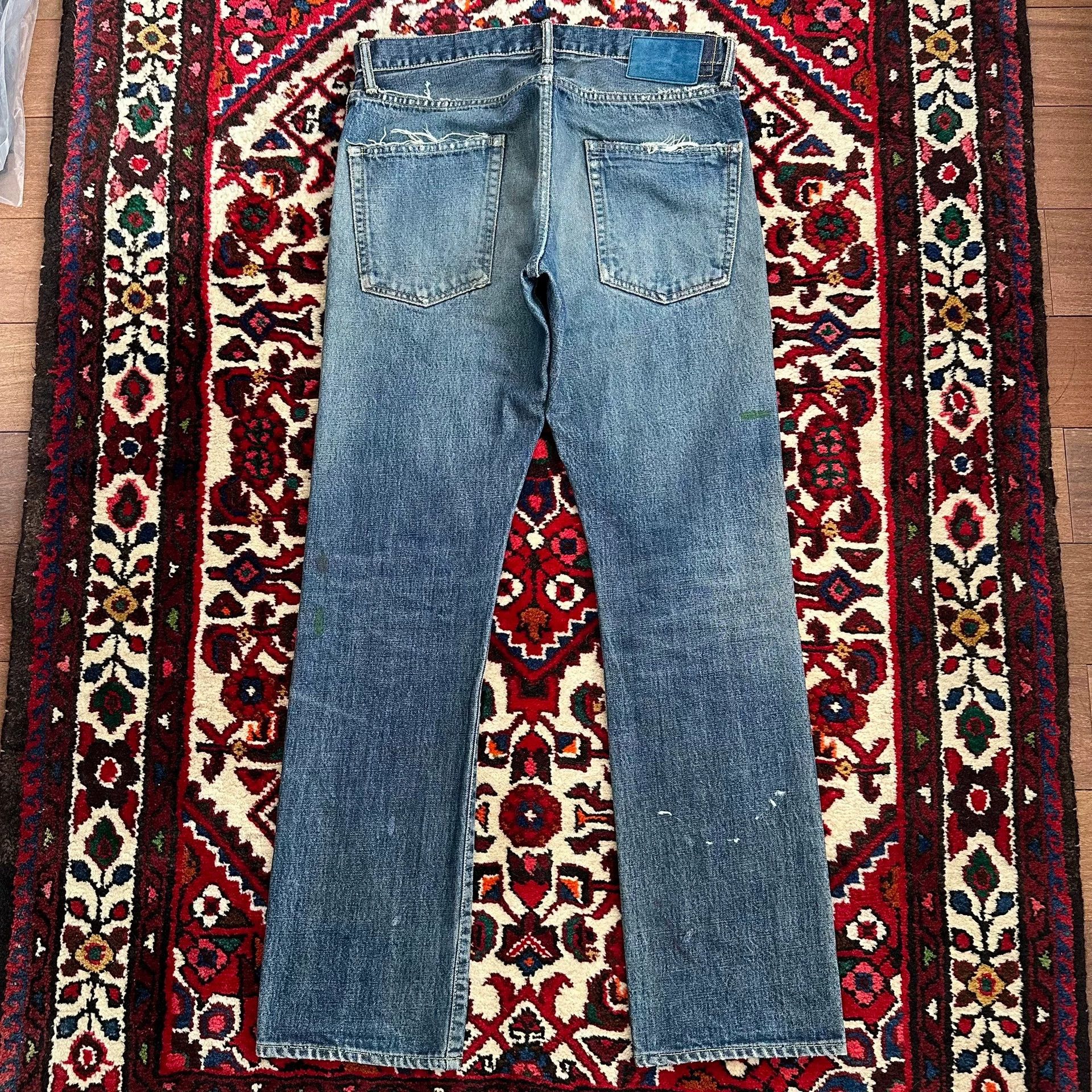 Visvim visvim 20aw O1.2d17 jeans wide mud w32l30 Size US 32 / EU 48 - 2 Thumbnail
