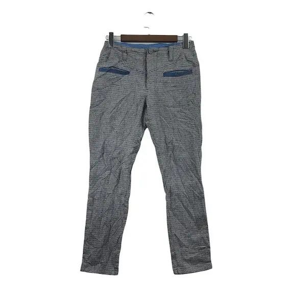 Japanese Brand Vtg HERETIC GOES AROUND Japan Plaids Checks Casual Pant Size 27" / US 4 / IT 40 - 1 Thumbnail