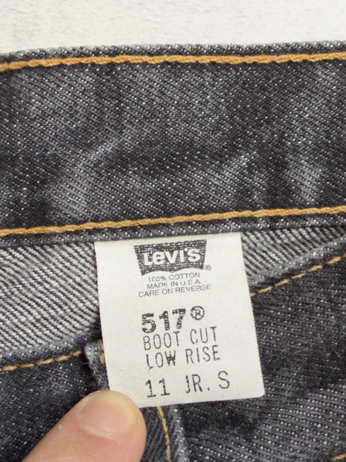 Levi's Vintage Clothing Levi's 517 Bootcut Men's Gray Jeans Denim Grey Wash USA Size US 32 / EU 48 - 9 Thumbnail