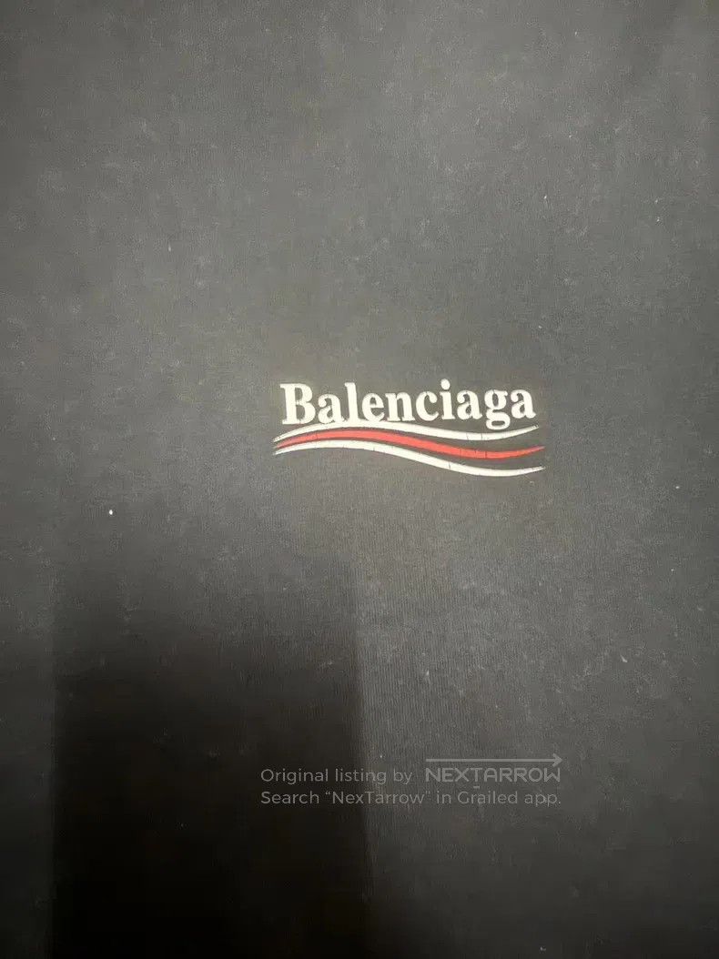Balenciaga Balenciaga Coke print wave logo loose fit short-sleeve Size US S / EU 44-46 / 1 - 2 Thumbnail